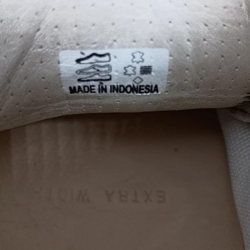 ECCO Soft 7 White Leather High Top Sneakers Mens Size 41‎ Extra Width